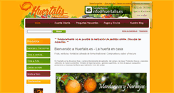 Desktop Screenshot of huertalis.es